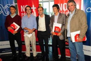 Rafael Morelli, Carlos Pacheco, Gonzalo Noya, Guillermo Spinelli y Conrado Arbiza
