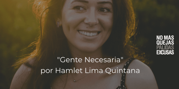 Gente Necesaria - Hamlet Lima Quintana - cover photo